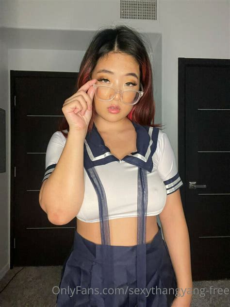 @sexythangyang onlyfans leak|Sexythangyang (Kimberly Yang) OnlyFans Leaks sexythangyang。